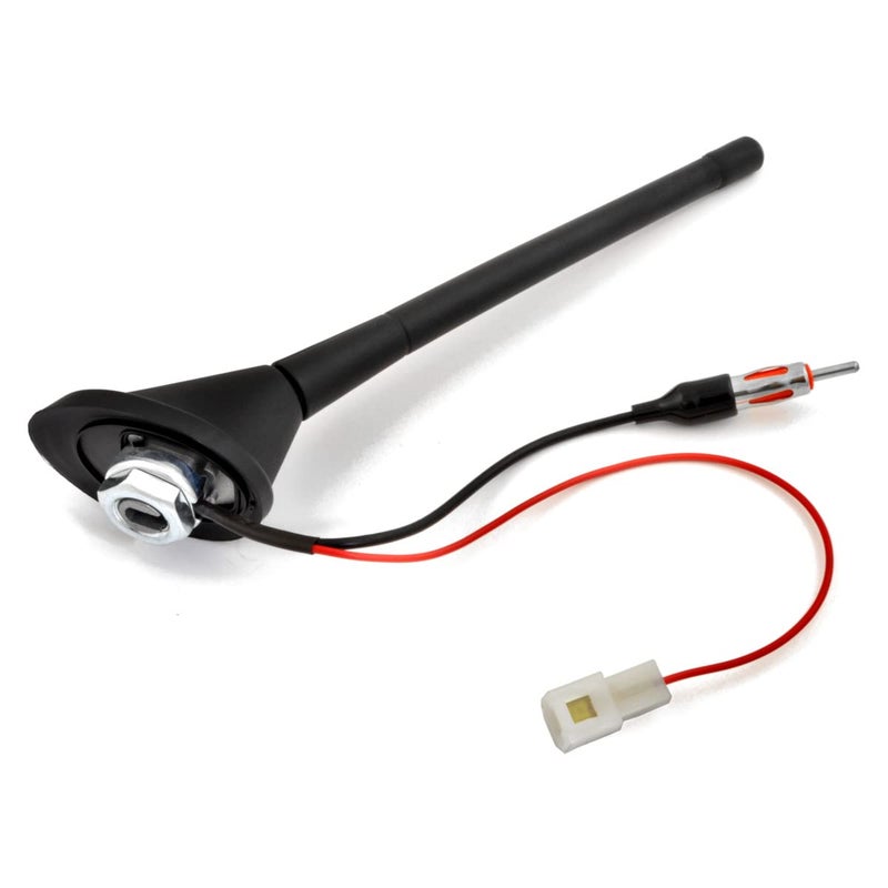 The Wires Zone Universal Roof Mount AM/FM Bands Radio Stereo Amplified Car Truck SUV Antenna - Image 2